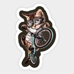 BMX CAT Sticker